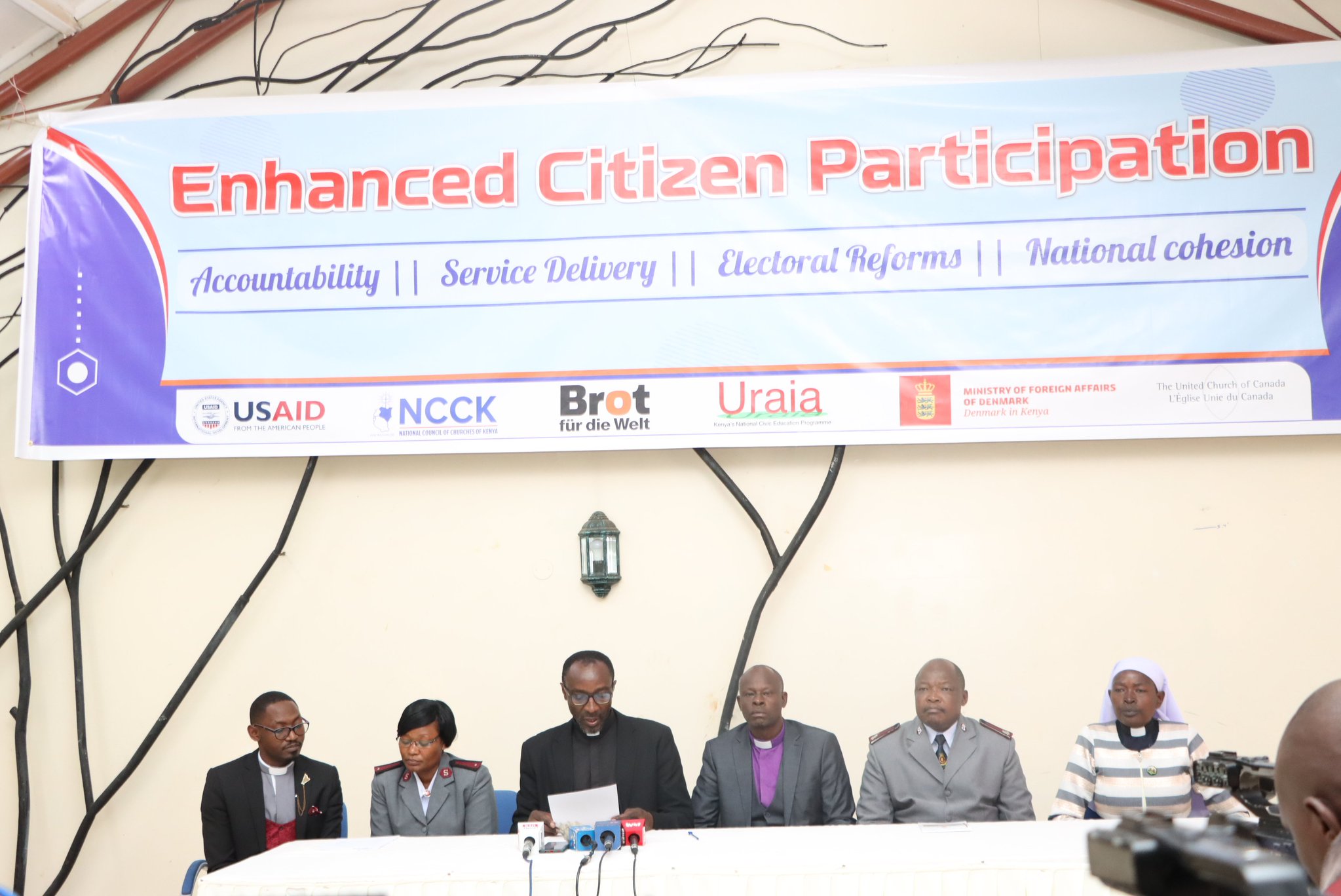 Church Leaders Call for Immediate Response to Public Concerns on Finance Bill.