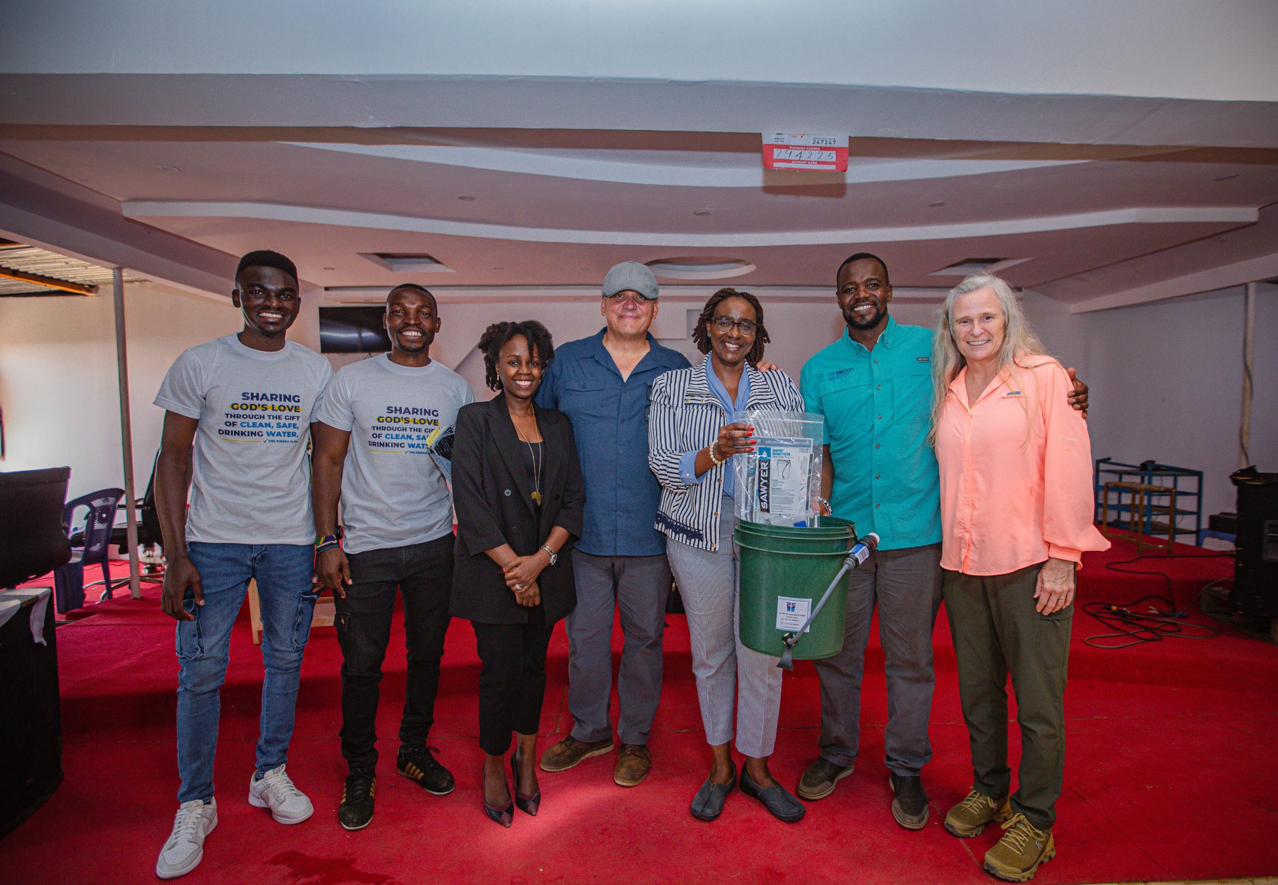 Bucket Ministry brings clean water to Kibera residents.