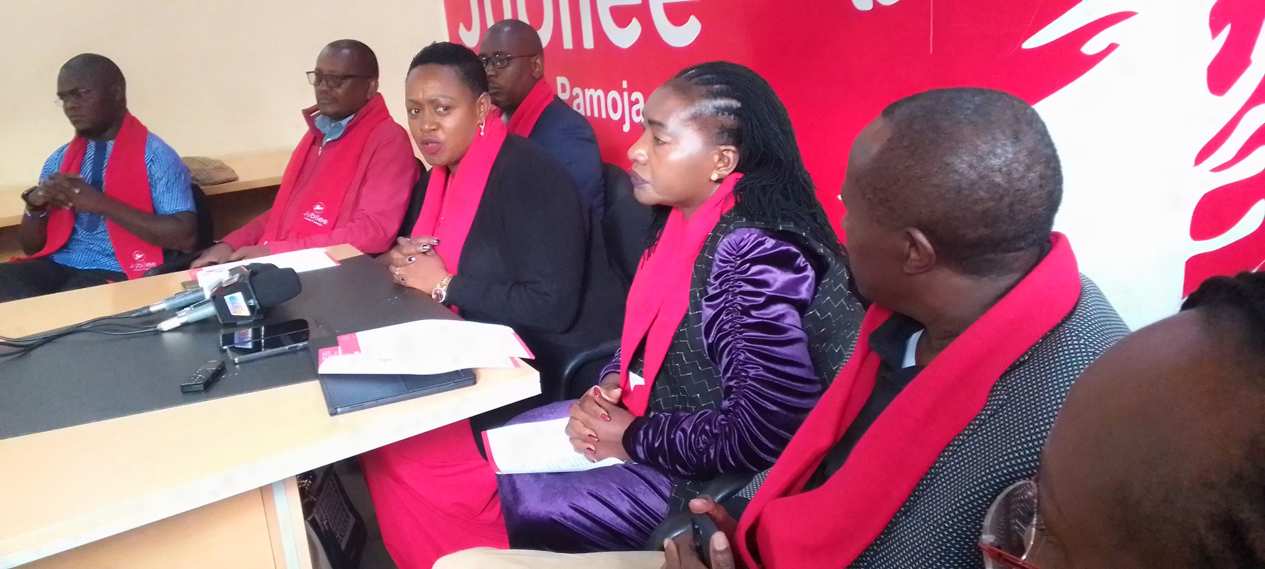 Jubilee Leaders Dismiss Kioni’s Actions, Reaffirm Unity.