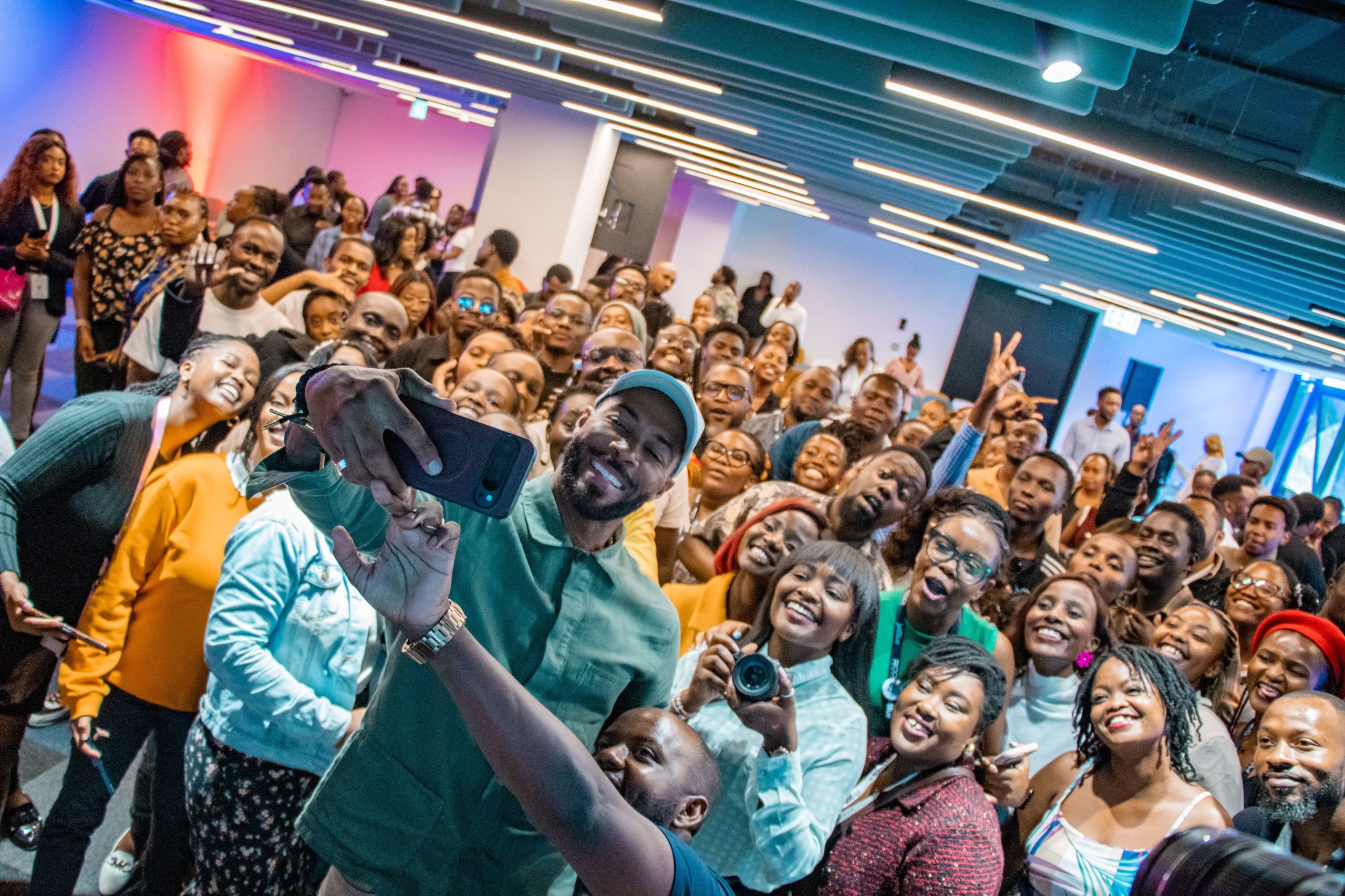 The Chocolate Empire, new Showmax original cast connect with ‘Ghost’ at CCI Kenya.