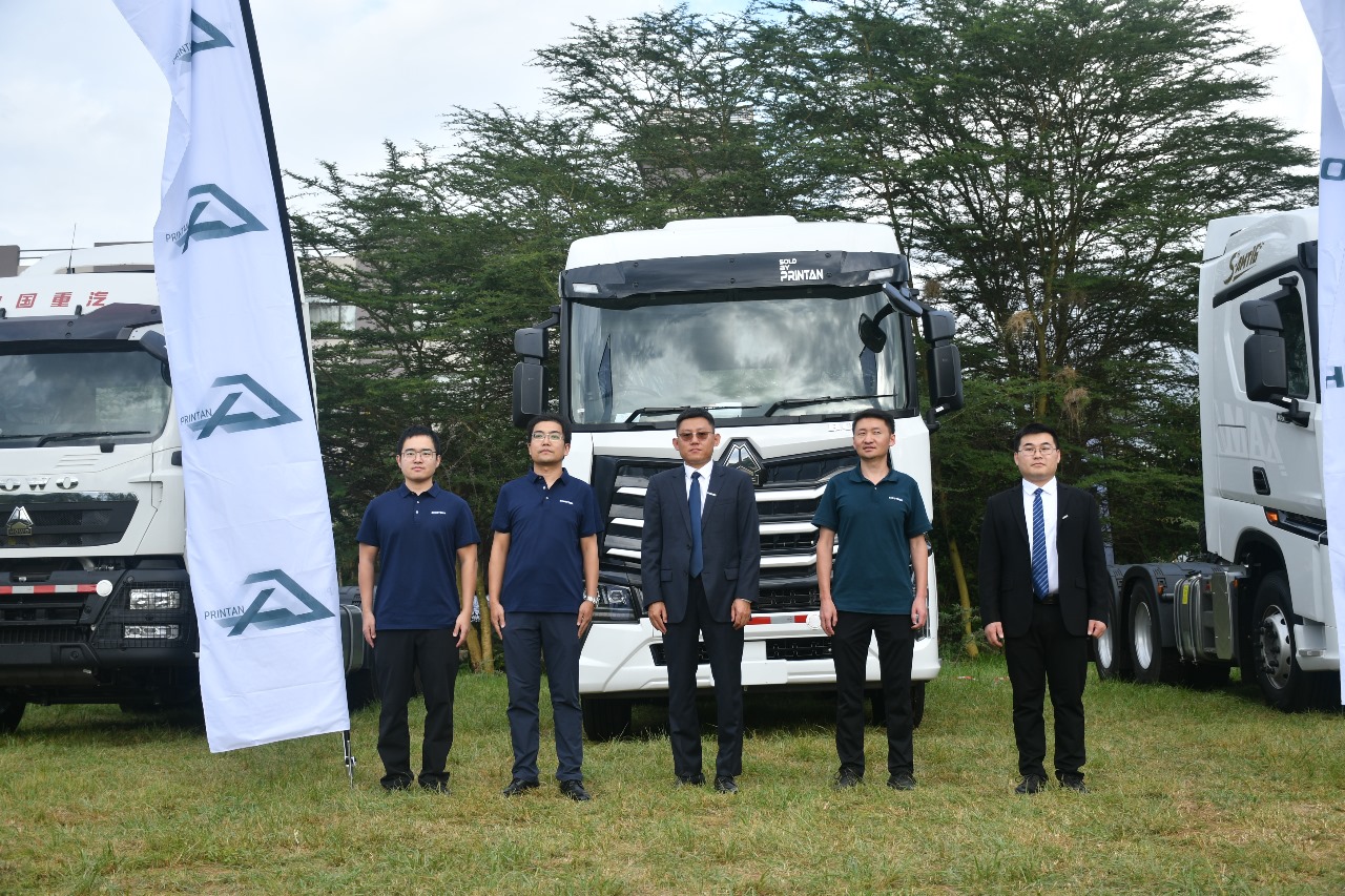 PRINTAN Launches New SINOTRUK HOWO MAX Truck in Kenya.