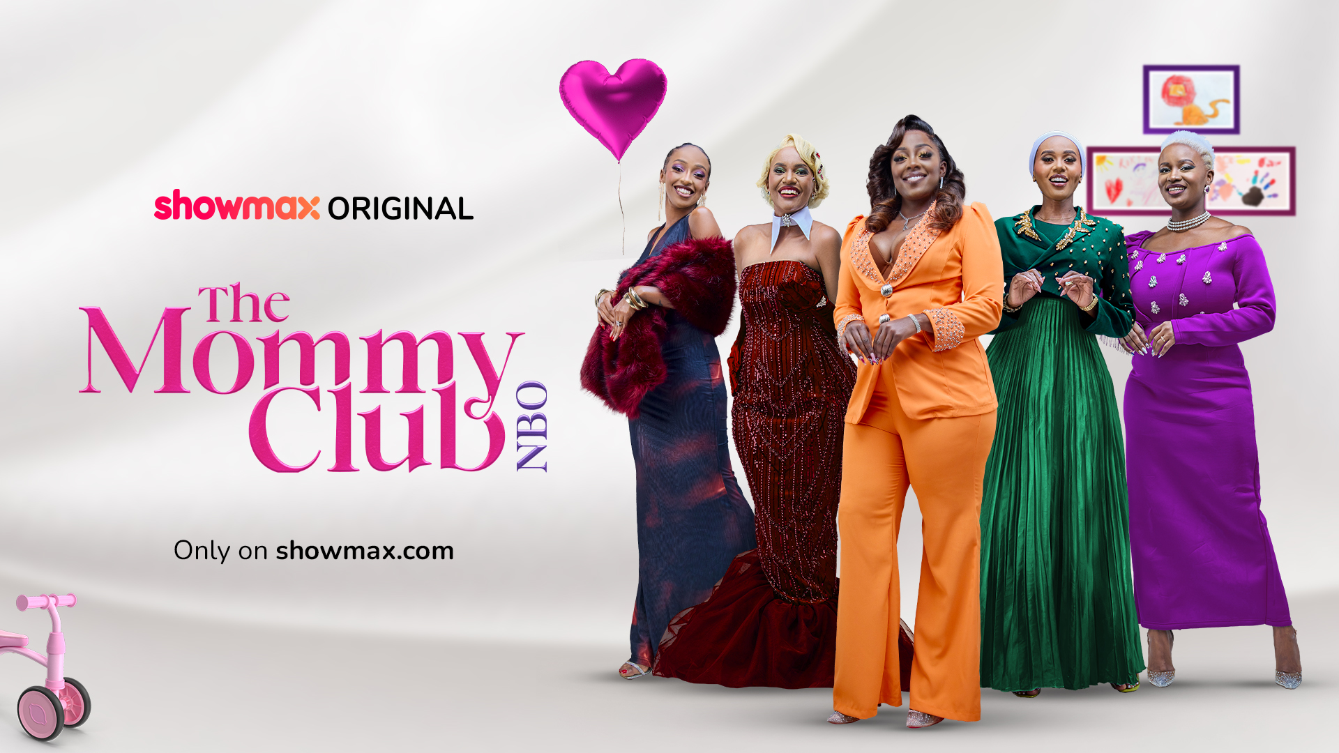 Introducing the cast of The Mommy Club NBO, coming soon to Showmax.