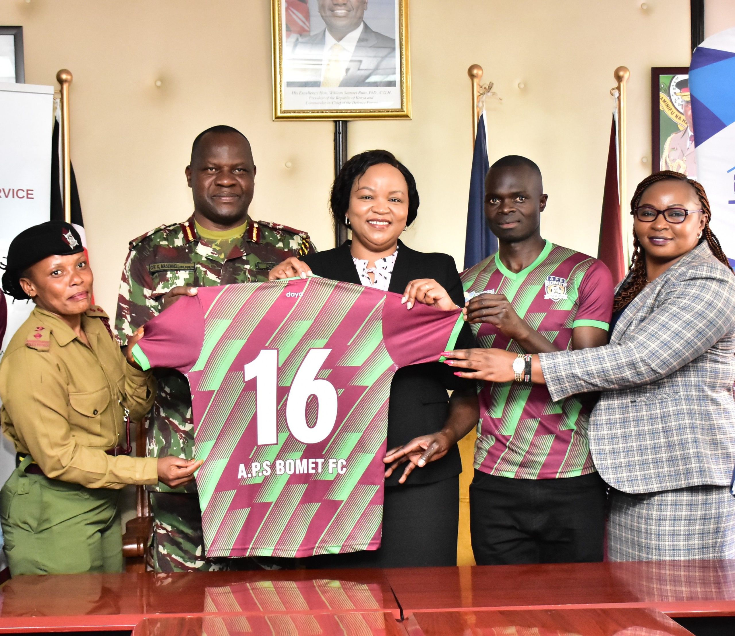 Family Bank Sponsors Administration Police Service Bomet FC Ahead Of The Kenya Premier League Season.