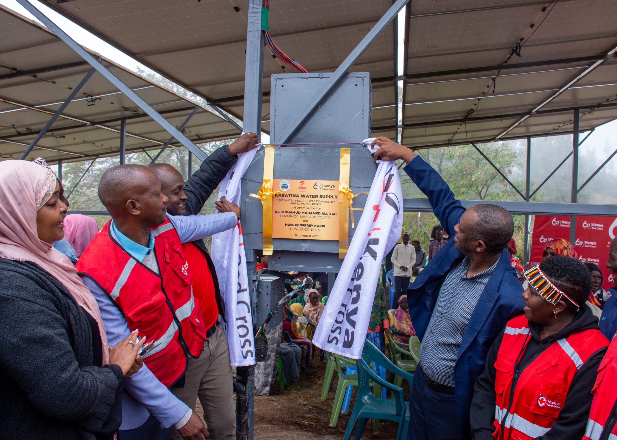 Airtel Money, Red Cross Deliver Lifeline Water Project to 450 Marsabit Families.