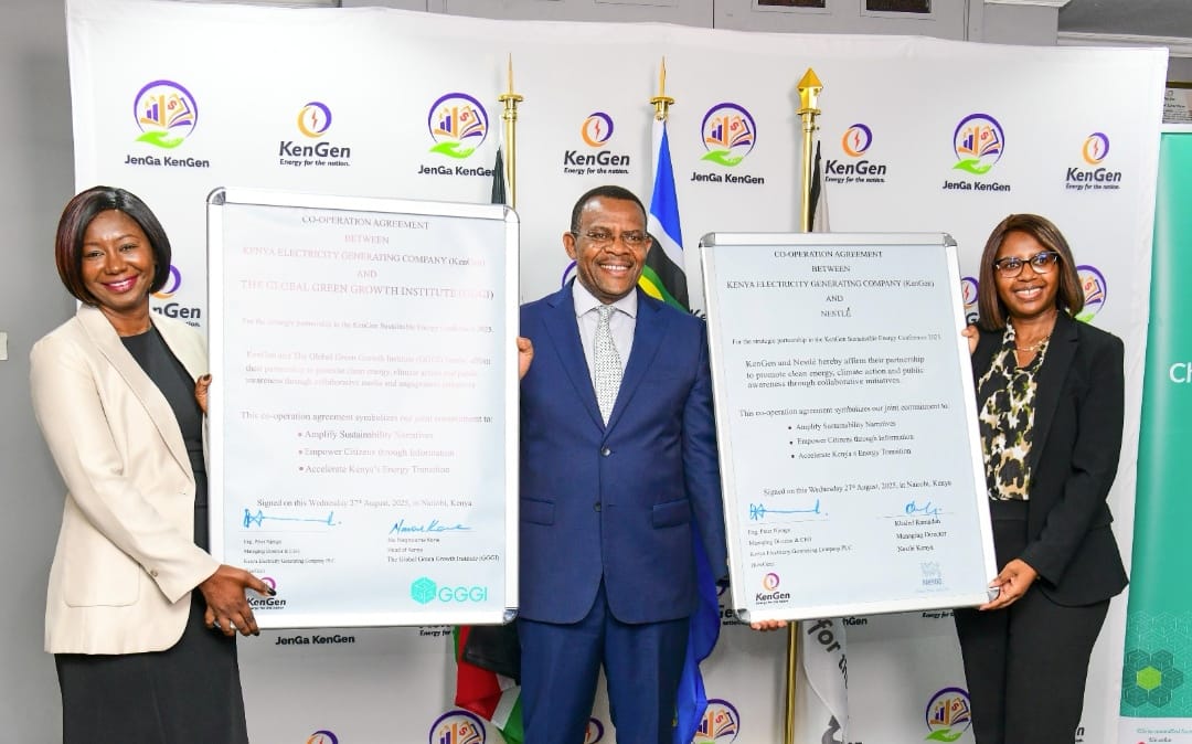 KenGen Strikes Green Deal with Nestlé and GGGI to Power Africa’s Clean Energy Future.