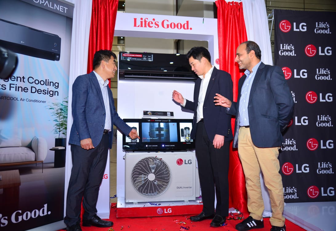 LG Unveils Stylish, Energy-Saving ARTCOOL Air Conditioner in Kenya.