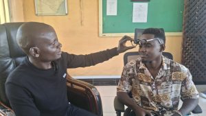 A Second Chance at Sight: How Early Action Saved Dennis Somba from Blindness on World Sight Day.