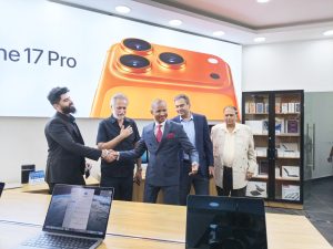 Babu Owino Graces Launch of iPhone 17 Series as Salute iWorld Opens New Office at Village Market