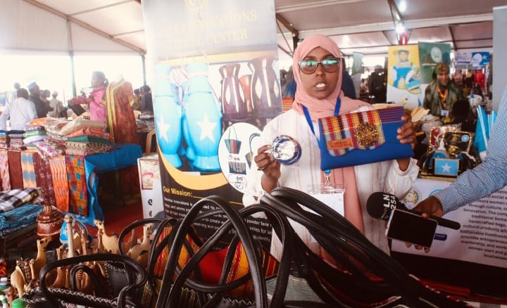 Somali Entrepreneur Showcases Creative Talent at Kenya’s 25th MSME Trade Fair.