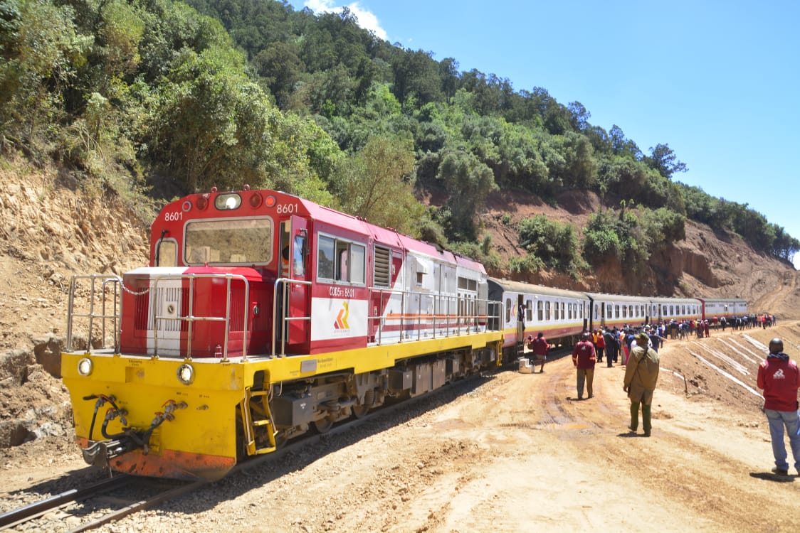 Kijabe Line Lives Again as Trains Return After Months of Silence