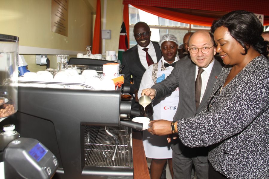 Ushiriki Wema, Türkiye Launch Barista Centre at Utalii College