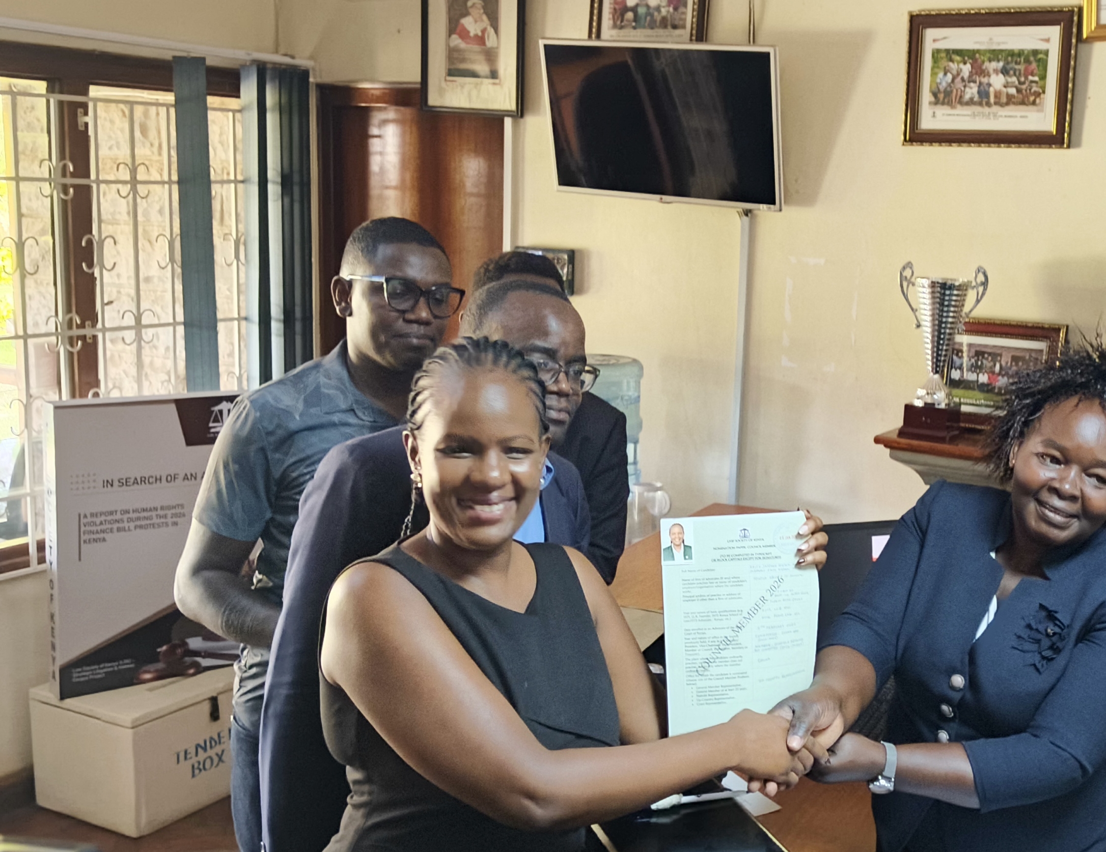 Faith Jappann M’edeal Mutua enters LSK race for upcountry representative seat