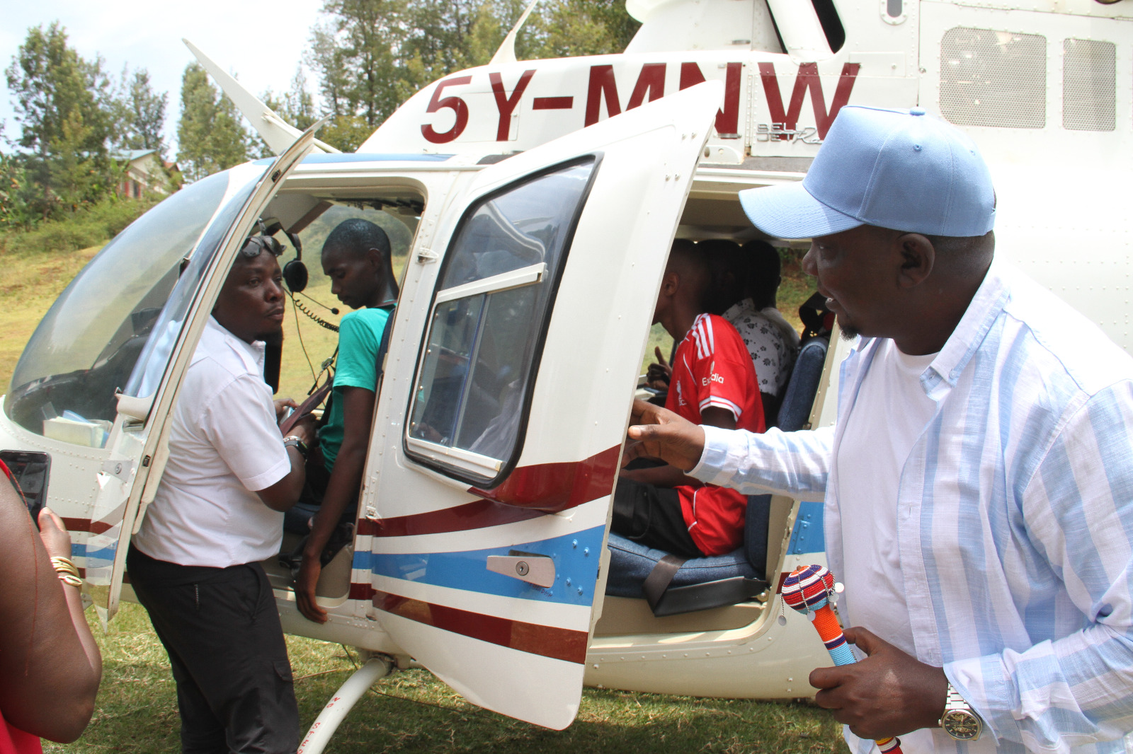 Ahadi Kenya Trust CEO Stanley Kamau Turns 57 with Education, Hope and Chopper Rides for Karung’e Learners