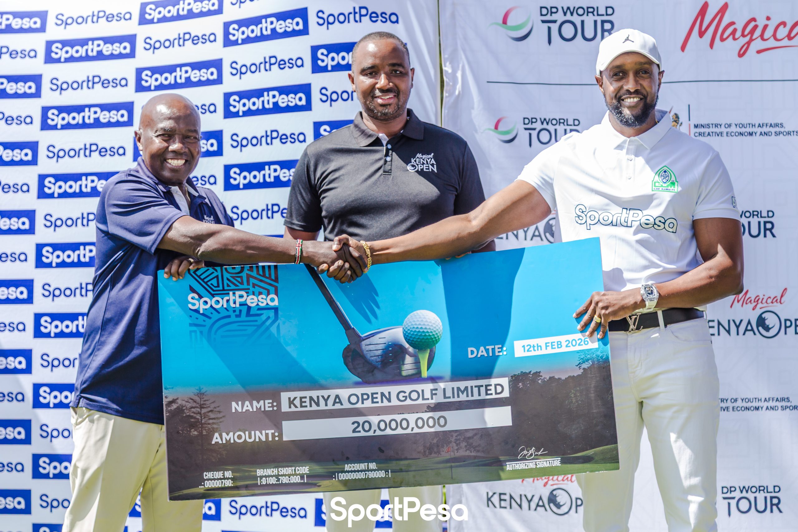 SportPesa Injects Ksh 20 Million into Magical Kenya Open 2026