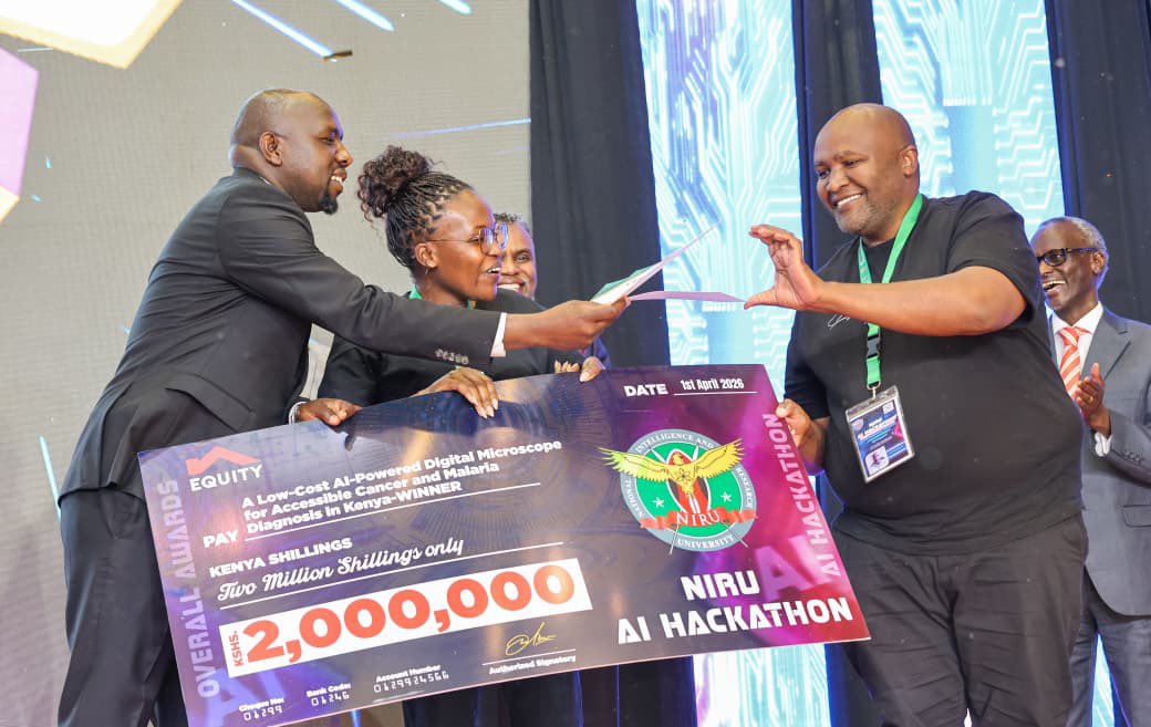 NIRU Hackathon Ignites AI Push as Interior Cabinet Secretary Murkomen Awards Innovators
