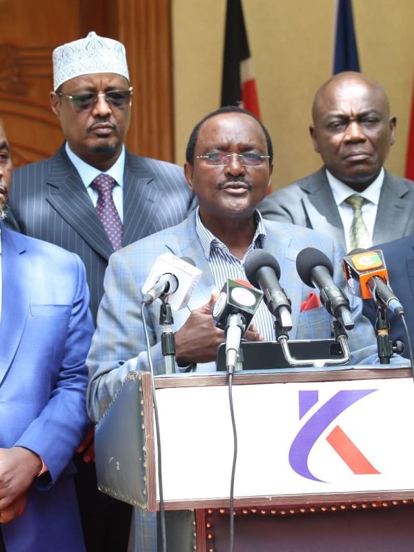 Kalonzo Musyoka urges restraint as Tseikuru crisis disrupts daily life