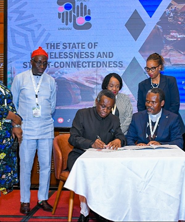Undugu Society Leads Call for National Action on Homelessness and Street-Connected Communities