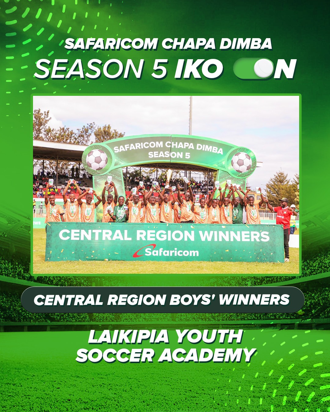 Safaricom Chapa Dimba: St. Joseph Starlets Murang’a Crowned New Champions as LYSA Defends Central Regional Title  