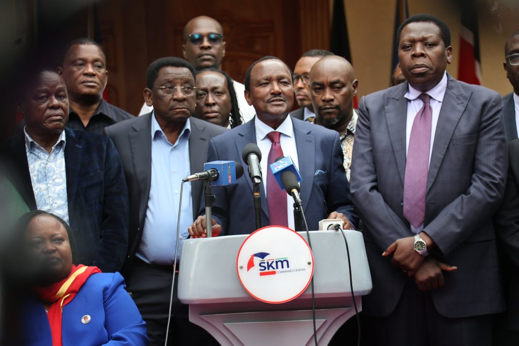 Kalonzo Unveils Ukombozi Alliance as Opposition Pushes for One Coalition