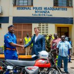 Mogo Donates Motorcycles to Kisumu Police to Boost Fight Against Theft