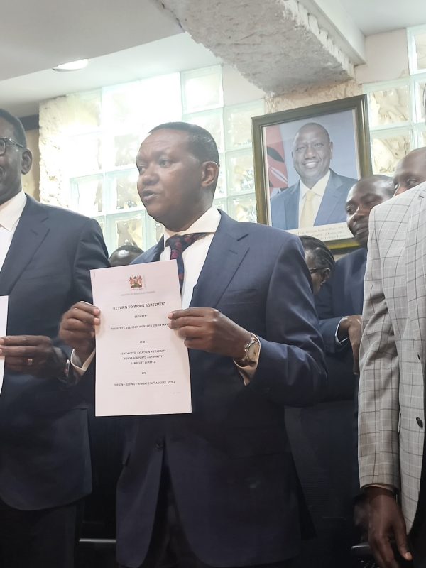 Kenya Aviation Workers Call Off Strike, Resume Talks Over Long-Running Grievances