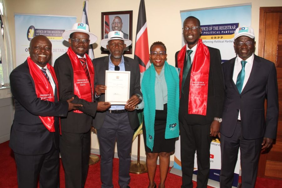 Onyango Oloo Unveils Freedom and Opportunity Party, Eyes 2027 Presidential Race