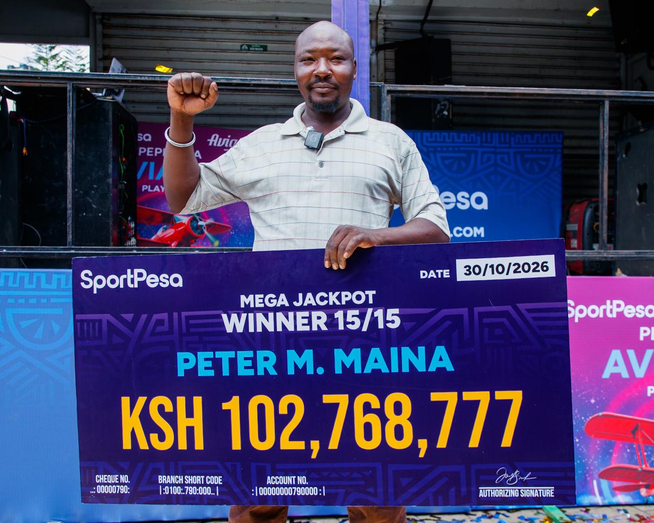 Truck Driver Wins KSh102 Million SportPesa Mega Jackpot After Nearly 20 Years on the Road