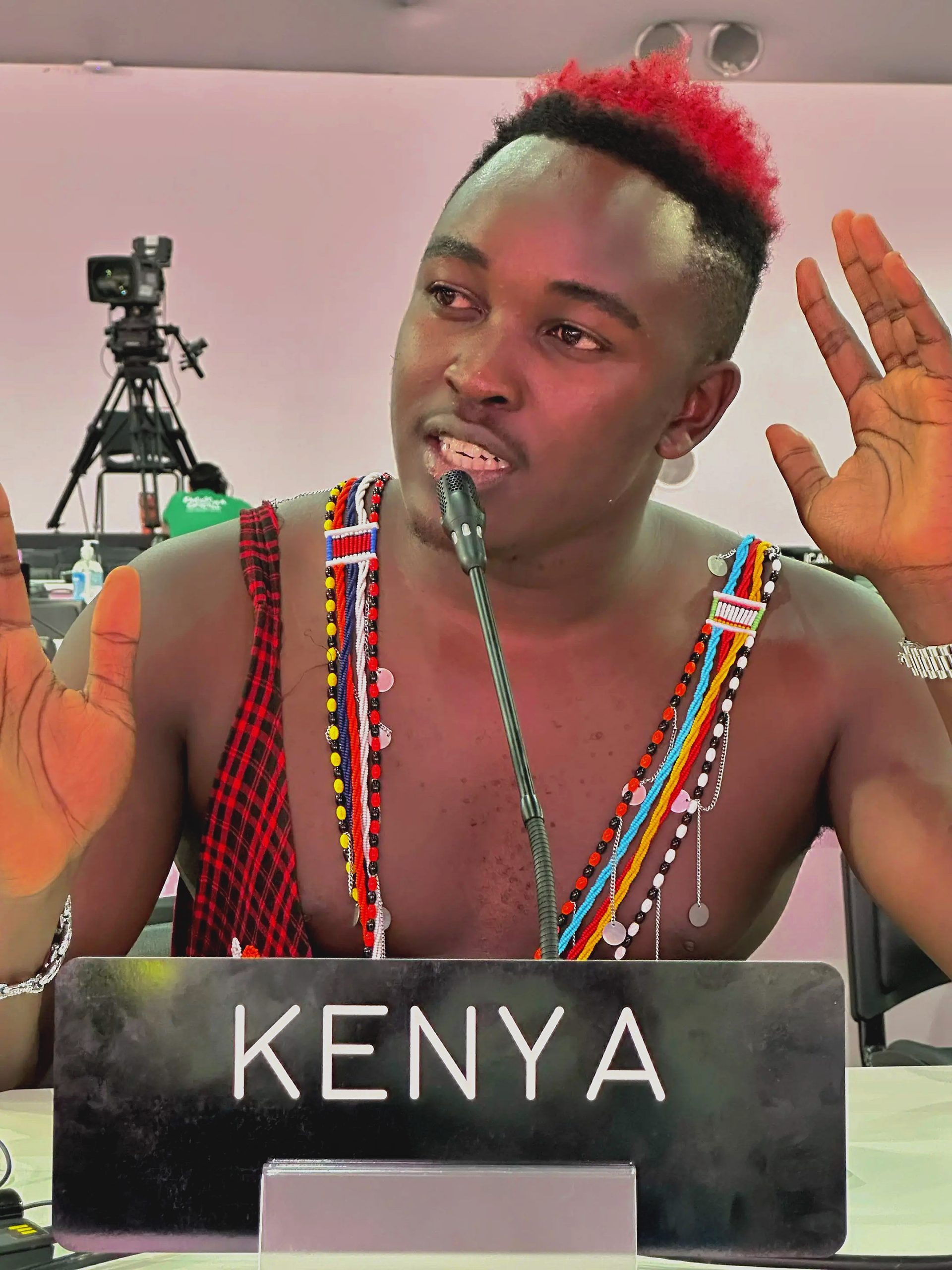 Maasai Musician Leshao Leshao Uses Traditional Songs to Amplify Indigenous Voices in Climate Fight